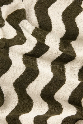 Serviette de Plage OAS Forest Waver Towel Groen