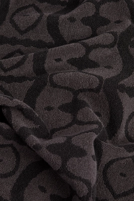 Strandlaken OAS Hypnotise Towel Zwart