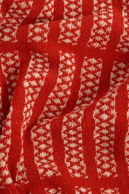 Serviette de Plage OAS Railway Towel Red