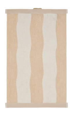 Handdoek OAS White Waver Minute Towel