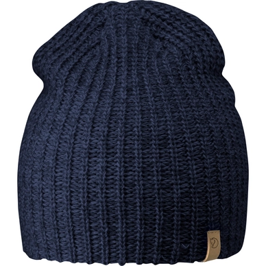 Bonnet Fjallraven Ovik Melange Beanie Navy