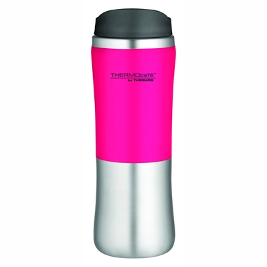 Thermal Cup Thermos Stainless Steel Pink Silver 300ML