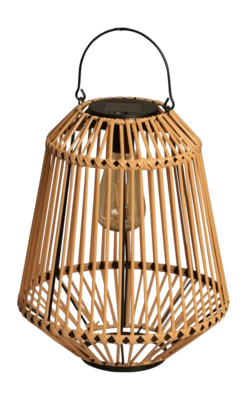 Lantaarn Luxform Solar Ibiza Large Wicker 15 Lumen