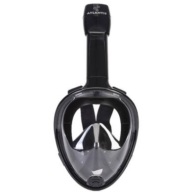 Masque de Snorkeling Atlantis Full Face Mask Black-L/XL