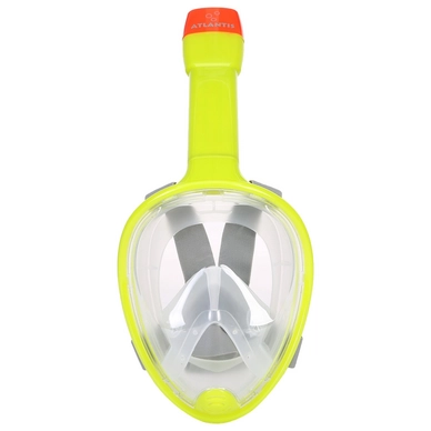 Masque de Snorkeling Atlantis Full Face Mask Hot Lime-L/XL