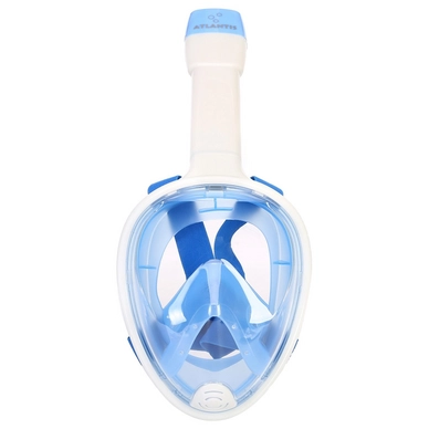 Snorkel Atlantis Full Face Mask White/Blue-S/M