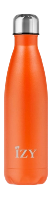 Bouteille Isotherme IZY Poedercoat Orange 500 ml
