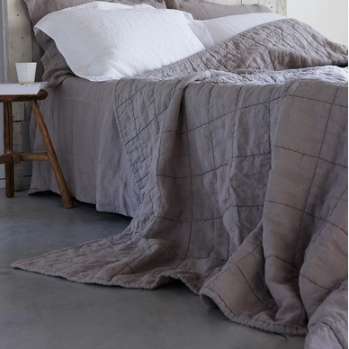 Plaid Passion for Linen Nice Taupe