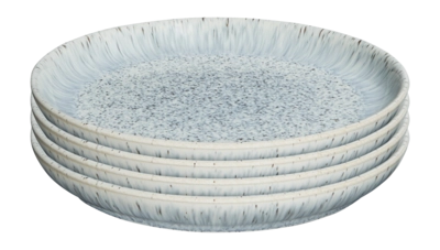 Coupe Plate Denby Halo Speckle 21 cm (Set of 4)