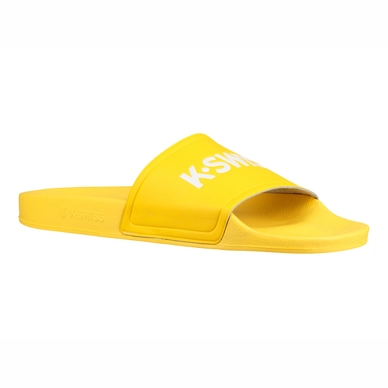 K-Swiss K-Slide Cyber Yellow White