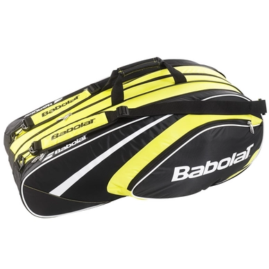 Tennistas Babolat Racket Holder X 12 Club Yellow