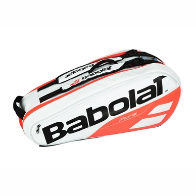 Tennistasche Babolat X6 Pure Strike Weiß Rot