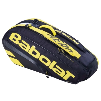 Tennistasche Babolat Pure Aero RH X 6 Black Yellow