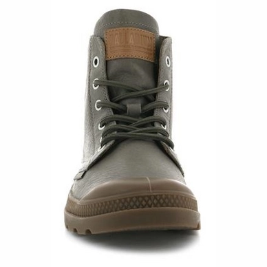 Palladium Pampa Hi Leather Clay Birch