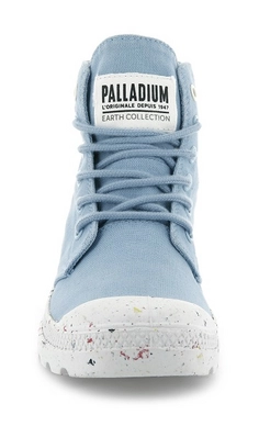 Palladium Women Pampa Hi Organic Dusk Blue