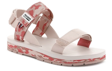 Palladium Women Outdoorsy Strap Camo Rose Smoke Camo