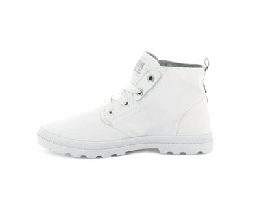 Palladium Women Pampa Free Mid Canvas Star White