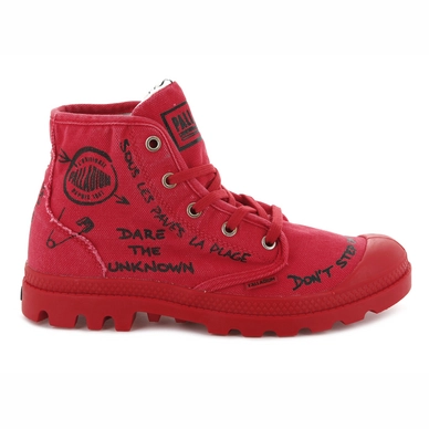 Palladium Women Pampa Protest Flame Scarlet