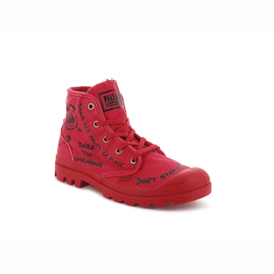 Palladium Women Pampa Protest Flame Scarlet