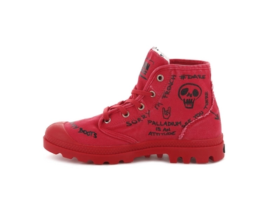 Palladium Women Pampa Protest Flame Scarlet