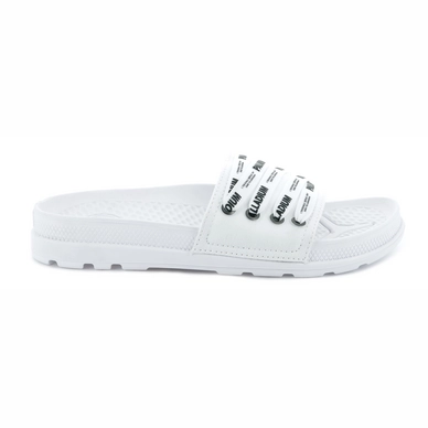 Palladium Women Solea Slide Lace White