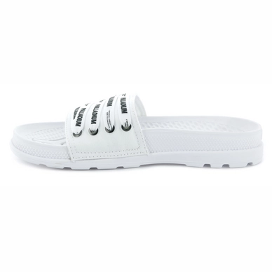 Palladium Women Solea Slide Lace White
