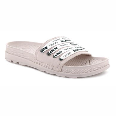 Palladium Women Solea Slide Lace Rose Smoke