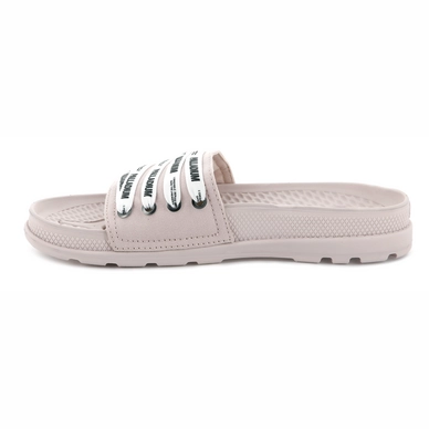 Palladium Women Solea Slide Lace Rose Smoke