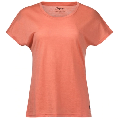 T-Shirt Bergans Femme Oslo Wool Cantaloupe