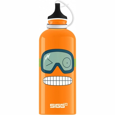 Wasserflasche Sigg Lustiges Gesicht 0,6L Clear
