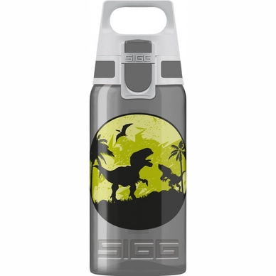 Waterfles Sigg Viva One Dinos 0.5L Anthracite