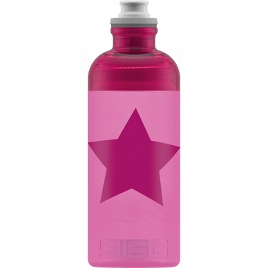Wasserflasche Sigg Hero Stern 0,5L Pink