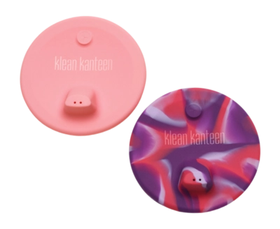 Couvercle Klean Kanteen Enfant Cup Sippy deksel Pink Tie Dye (Lot de 2)