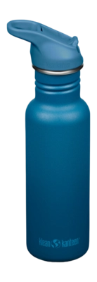 Water Bottle Klean Kanteen Classic Narrow 532ml Flip Seal Sport Cap Corsair