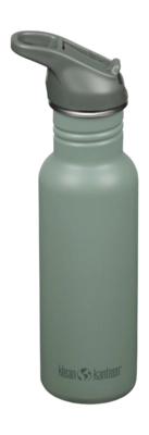 Water Bottle Klean Kanteen Classic Narrow 532ml Flip Seal Sport Cap Sea Spray