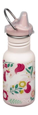 Wasserflasche Klean Kanteen Classic Narrow 355ml Sippy Cap Kinder Leaping Unicorns