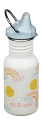 Wasserflasche Klean Kanteen Classic Narrow 355ml Sippy Cap Kinder Rainbows