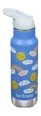 Bouteille Isotherme Klean Kanteen Enfant Classic Narrow 355ml Flip Seal Sport Cap Rainbows
