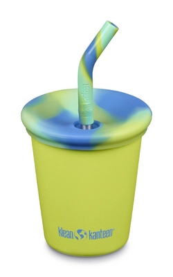 Drinkbeker Klean Kanteen Kids Kid Cup 296ml Straw Cap Pimrose
