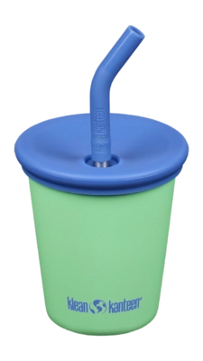 Drinkbeker Klean Kanteen Kids Kid Cup 296ml Straw Cap Spring Bud