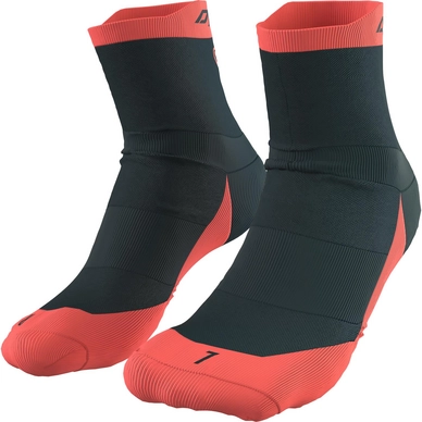 Socken Dynafit Transalper Blueberry Fluo Coral