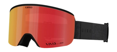 Ski Goggles Giro Unisex Axis Black Mono Vivid Ember/Vivid Infrared '25