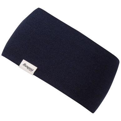 Hoofdband Bergans Slingsby Wool Dark Navy