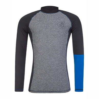 Zwemshirt Protest Men Cordford Rashguard Dark Grey Melee