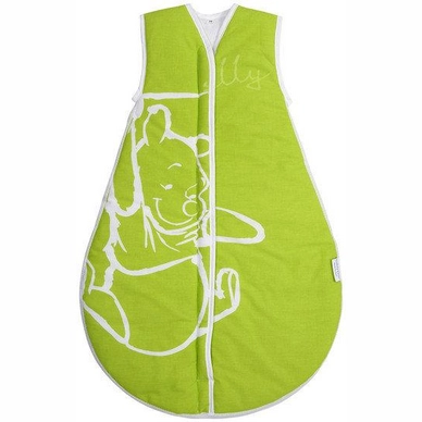Babyslaapzak Winter Anel Silly Pooh Limegroen Rond