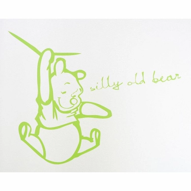 Muursticker Anel Silly Pooh Lime Groot