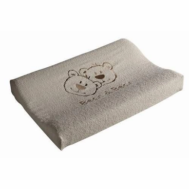 Waskussenhoes Anel Bear and Bear Ecru