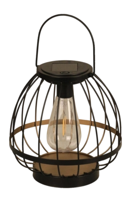 Lantaarn Luxform Solar Wicklow Black 6 Lumen