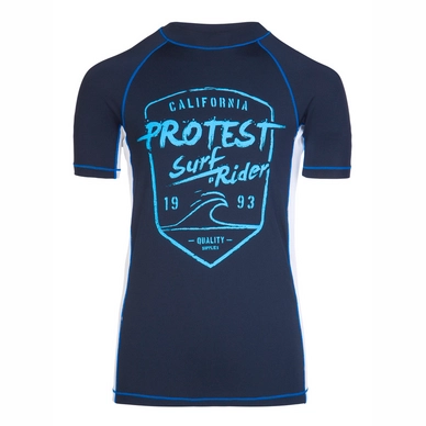 Swimming Shirt Protest Boys Geller Rashguard Ground Blue