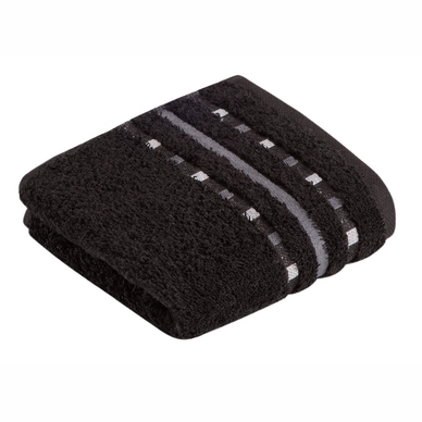 Guest Towel Vossen Atletico Black (Set of 6)